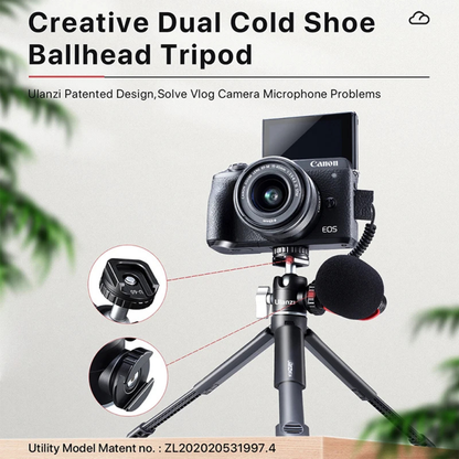 Ulanzi U-Vlog Lite Extendable Vlogging Tripod Kit