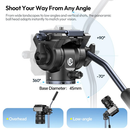 Ulanzi OMBRA Video II Travel Tripod with Arca Quick Release