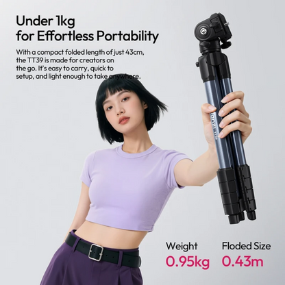 Ulanzi TT39 Video Tripod with Panoramic Ball Head