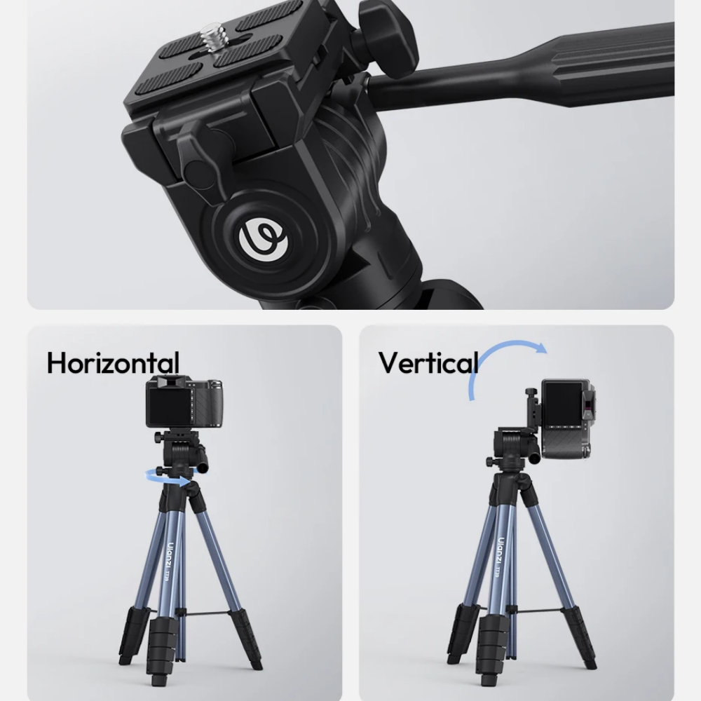 Ulanzi TT39 Video Tripod with Panoramic Ball Head