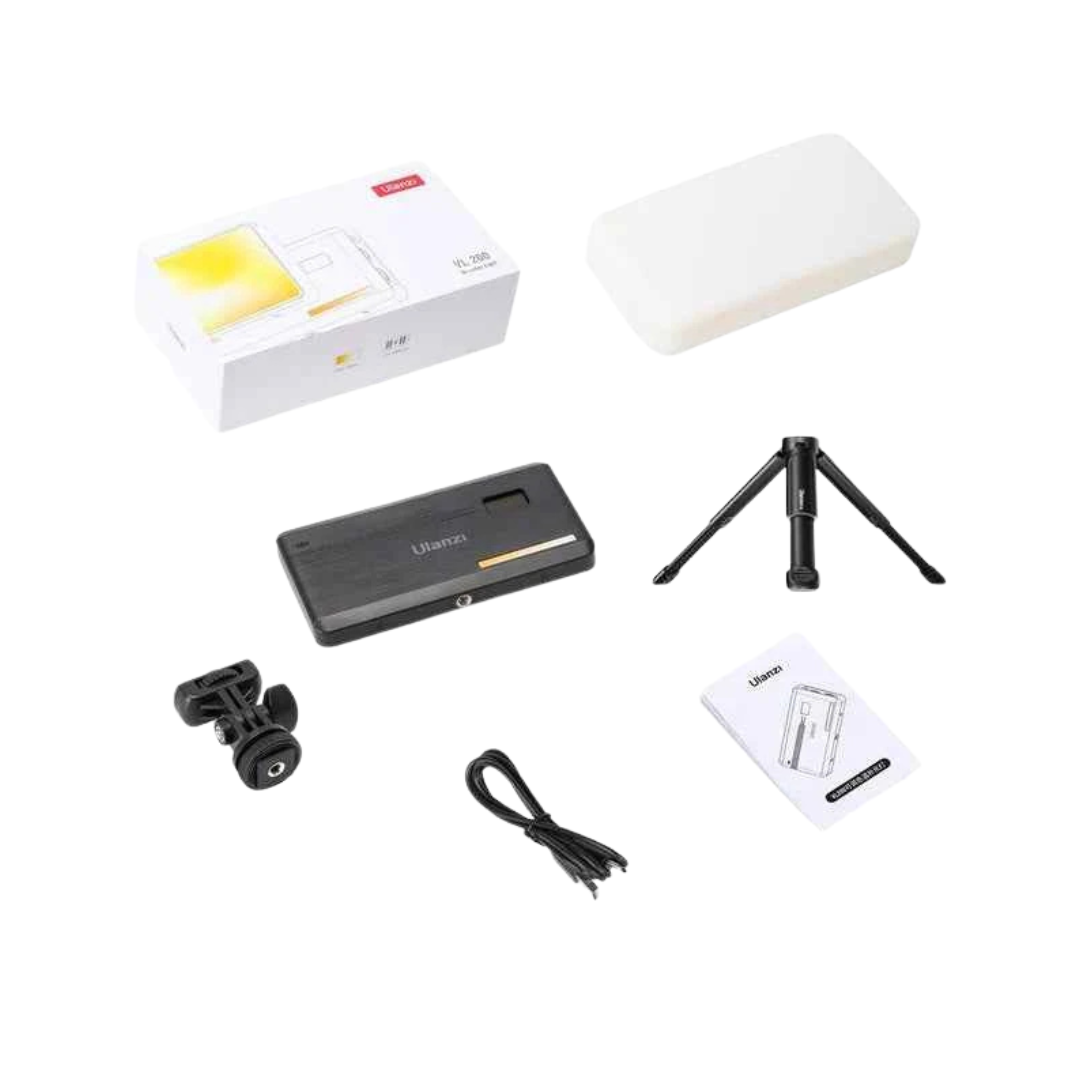 Ulanzi VL200 LED Camera Light with Tripod Kit - CameraHUB