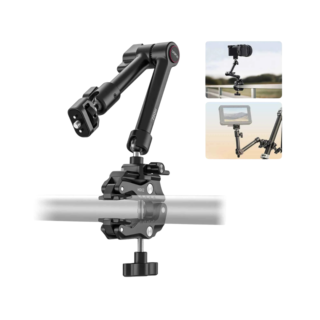 Ulanzi HD02 Super Clamp with 360° Ball Head - CameraHUB