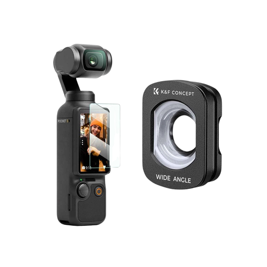 K&F Magnetic Wide-Angle Filter for DJI Osmo Pocket 3 - CameraHUB