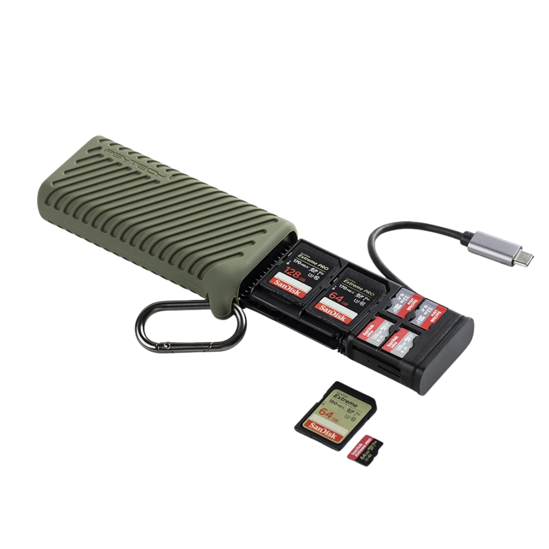 PGYTECH High-Speed SD / TF Card Reader Case