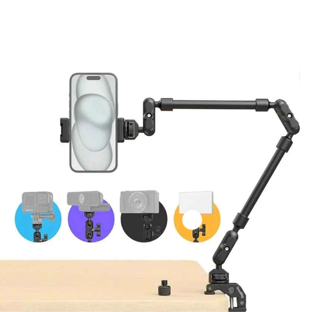 SmallRig 4766 Desktop Magic Arm & Crab Clamp Kit