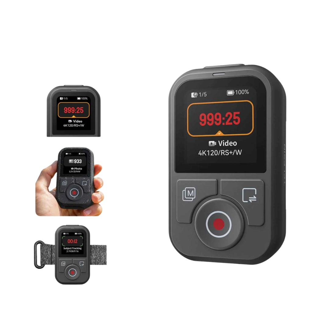 TELESIN Bluetooth Remote for DJI Osmo Action 4 / 5 / 6