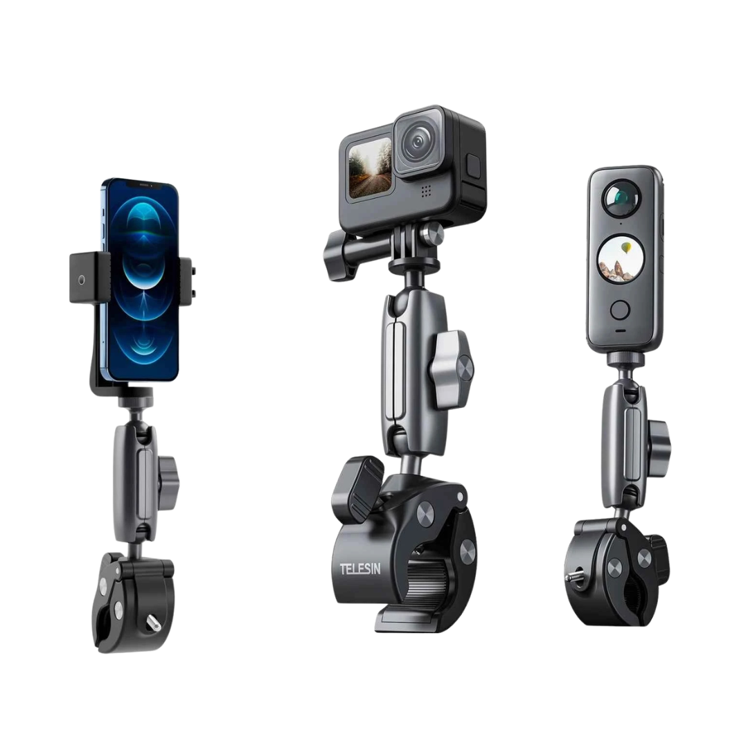 TELESIN 360° Super Clamp & Magic Arm Camera Mount
