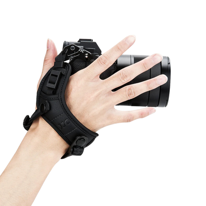 JJC Deluxe Mirrorless Camera Hand Grip Strap with Arca-Swiss Plate