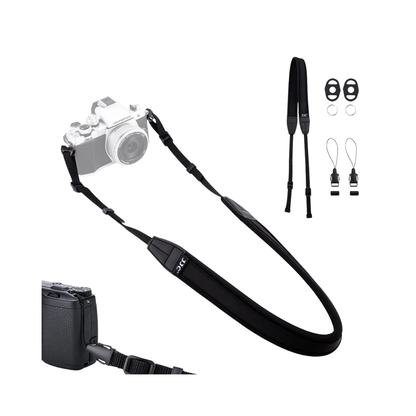JJC Neoprene Camera Neck Strap for DSLR and Mirrorless Cameras