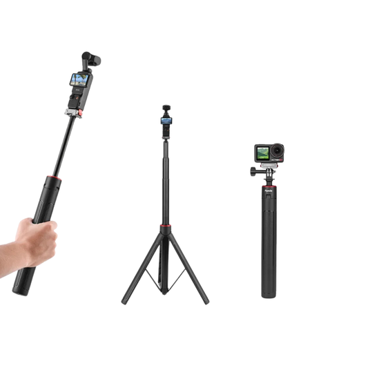 Flymile Extendable Vlog Tripod Handle for Action Cameras