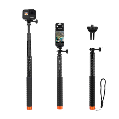 K&F MS22 127cm Invisible Selfie Stick for Action Cameras