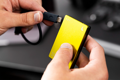 Angelbird SSD2GO PKT MK3 handheld USB-C connection