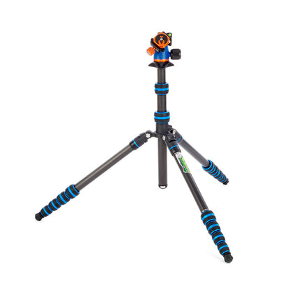 3 Legged Thing Brian 2.0 Black Blue carbon fibre tripod kit