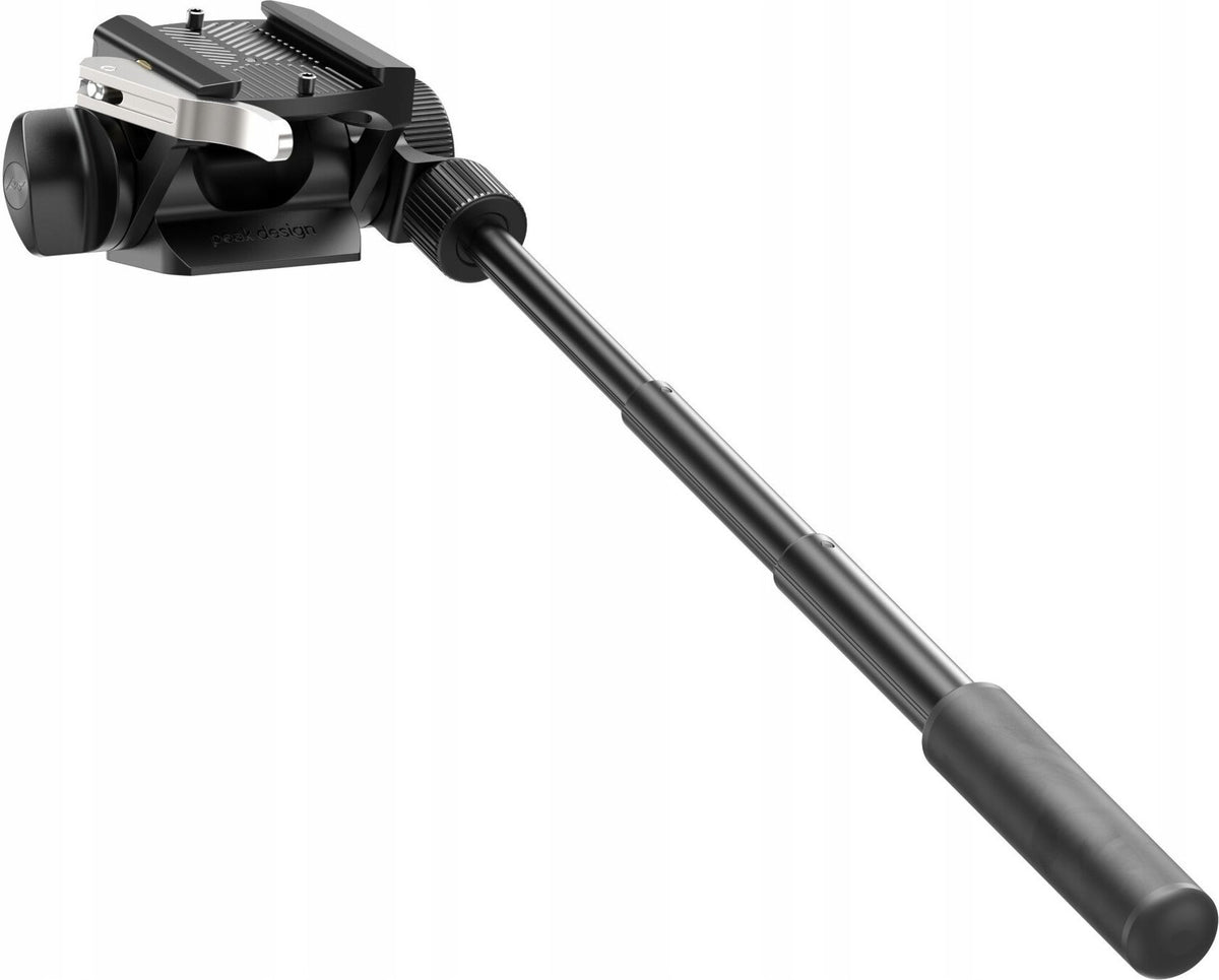 Peak Design Pro Tripod Tilt Mod Ball Head Video Adapter lifestyle and product image | Peak Design Australia