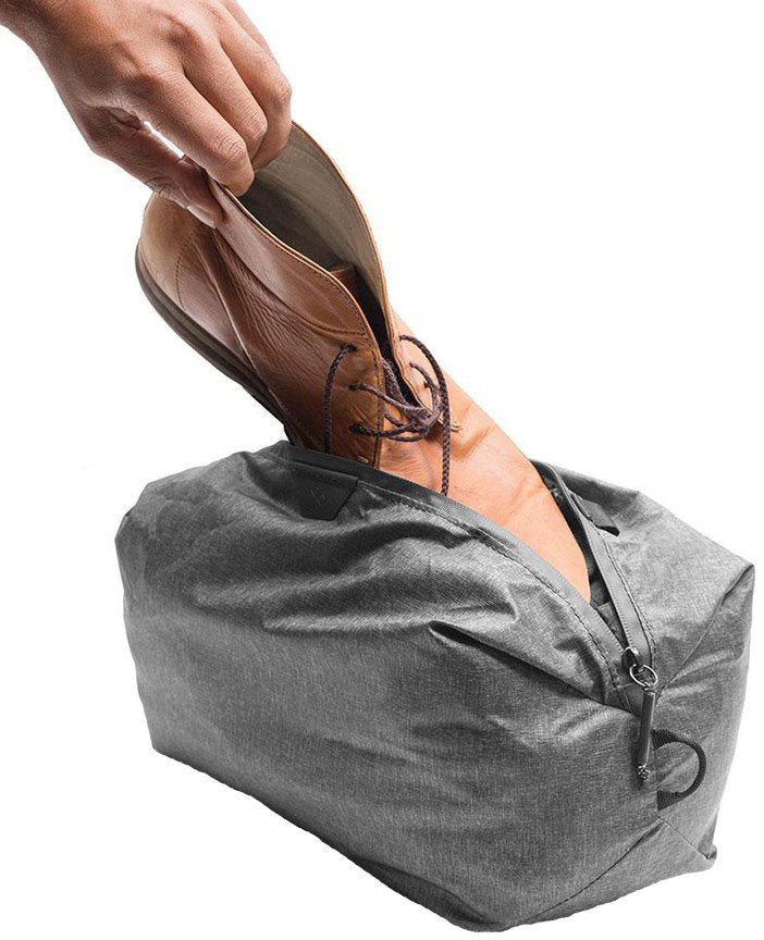 Peak Design Shoe Pouch lifestyle and product image | Peak Design Australia