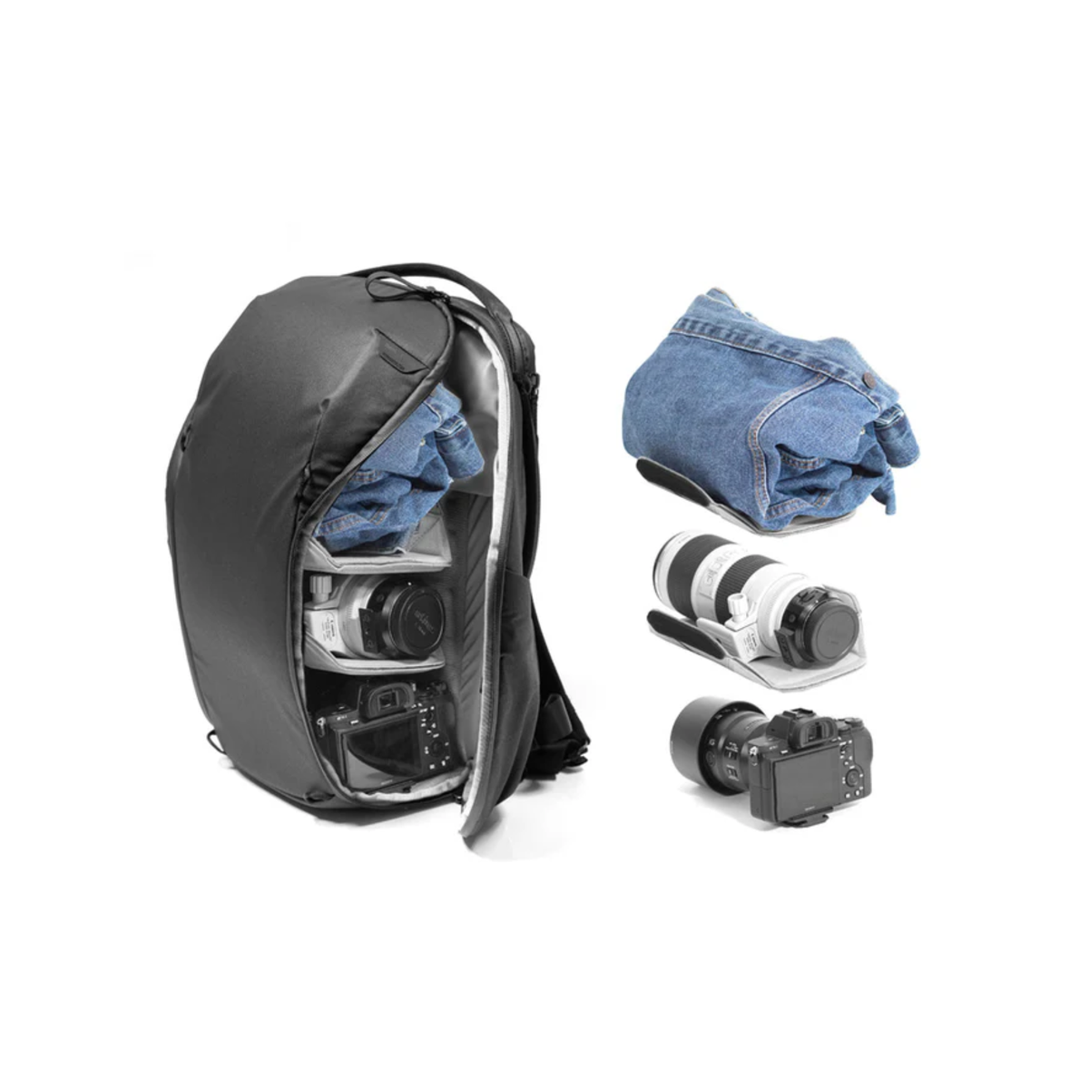 Peak Design Everyday Backpack Zip v2 Camera Backpack - 20L / Kelp | Peak Design Australia