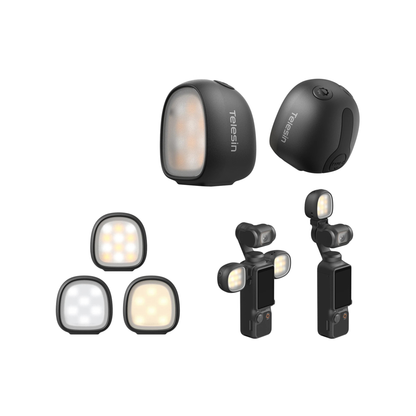 TELESIN Magnetic Mini Fill Light for DJI Osmo Pocket