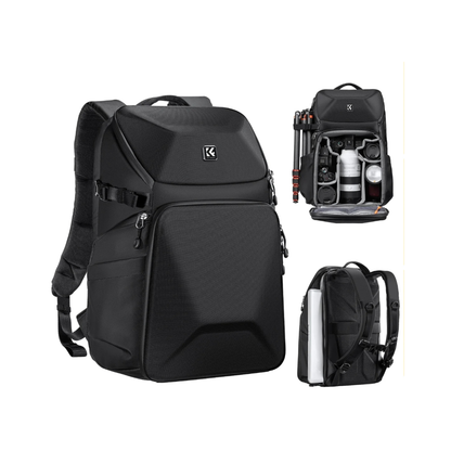 K&F 20L Waterproof Hardshell Camera Backpack - CameraHUB