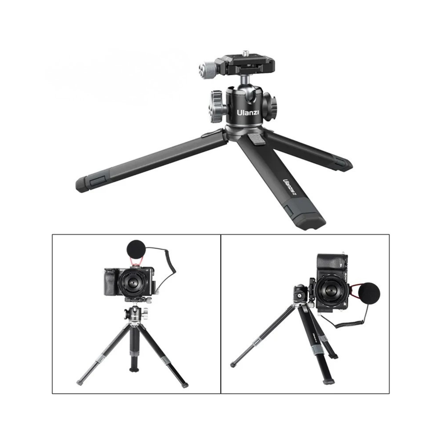 Ulanzi MT-24 Vlog Lite Metal Tripod with Ball Head