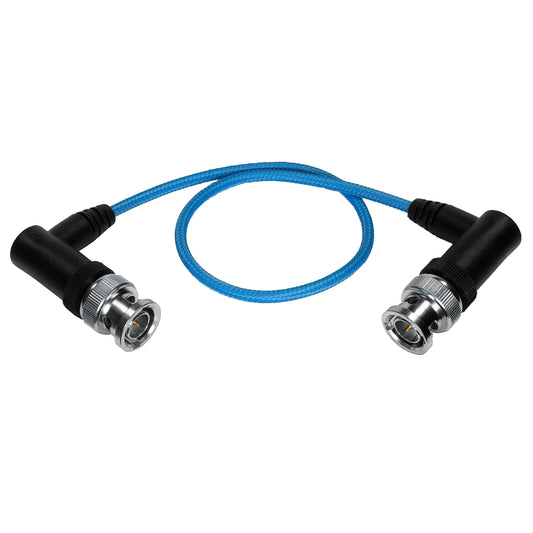 Kondor Blue Ultra Thin 3G SDI 16 inch right-angle BNC cable