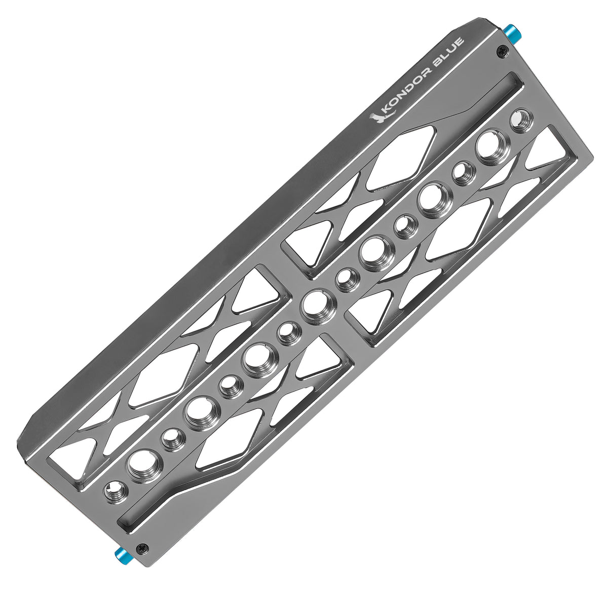 Kondor Blue 8 inch ARRI Lightweight Dovetail Plate - Space Gray