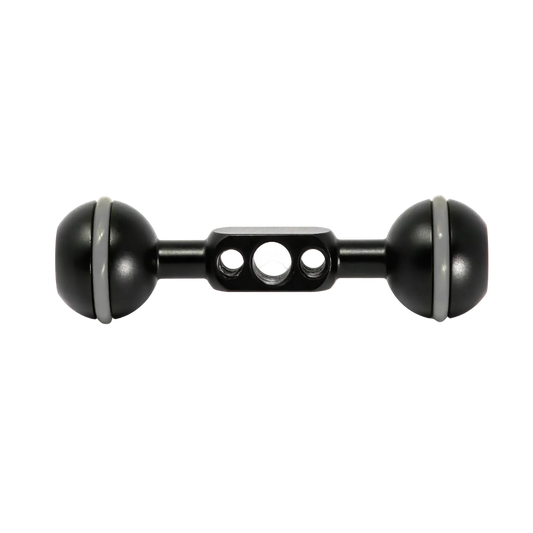 Kondor Blue Cine Magic Arm 4 inch Extension Bar with Double Ball Heads - Raven Black