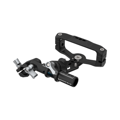 Kondor Blue DJI Focus Pro LiDAR Cage and Cine Mount Raven Black mounting detail