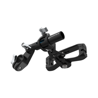 Kondor Blue DJI Focus Pro LiDAR Cage and Cine Mount Raven Black rigging view