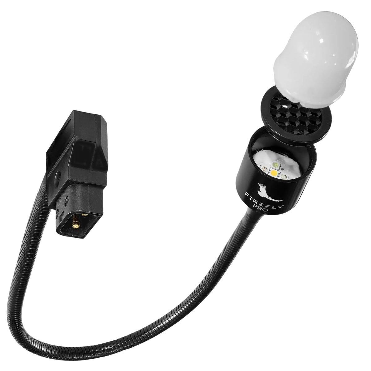 Kondor Blue Firefly Pro D-Tap Light with diffuser and grid detail