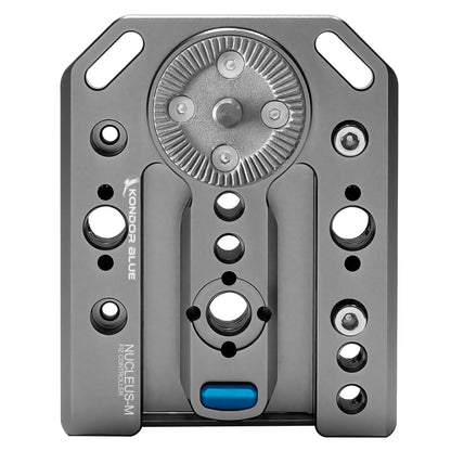 Kondor Blue Nucleus-M Adapter Plate Space Gray front view