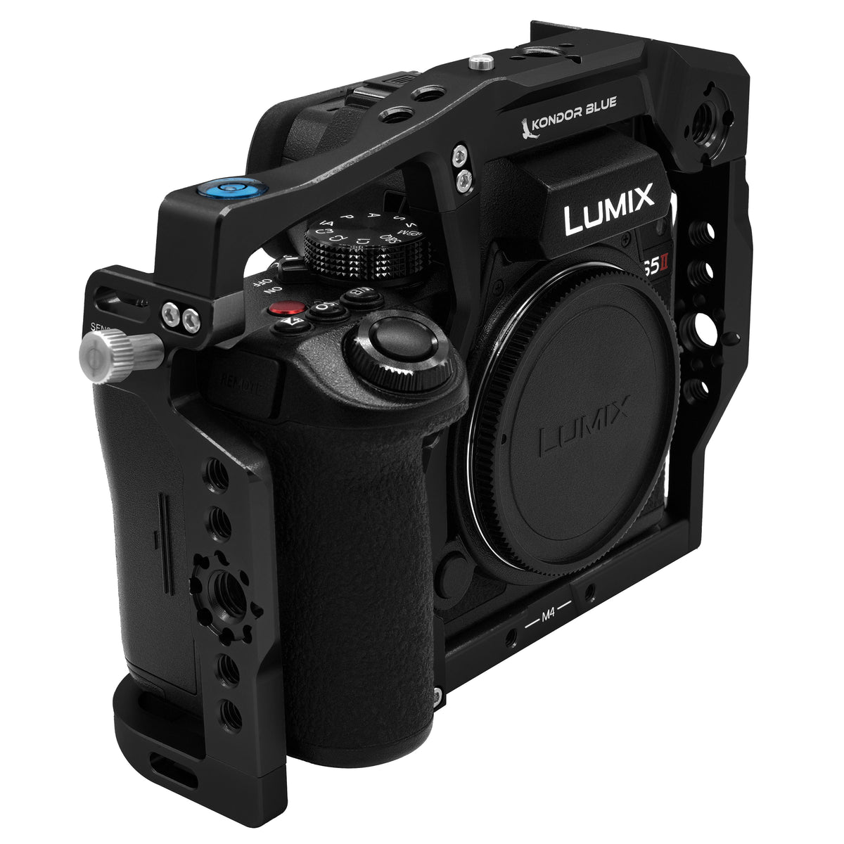 Kondor Blue Panasonic LUMIX S5II/X Camera Cage - Raven Black