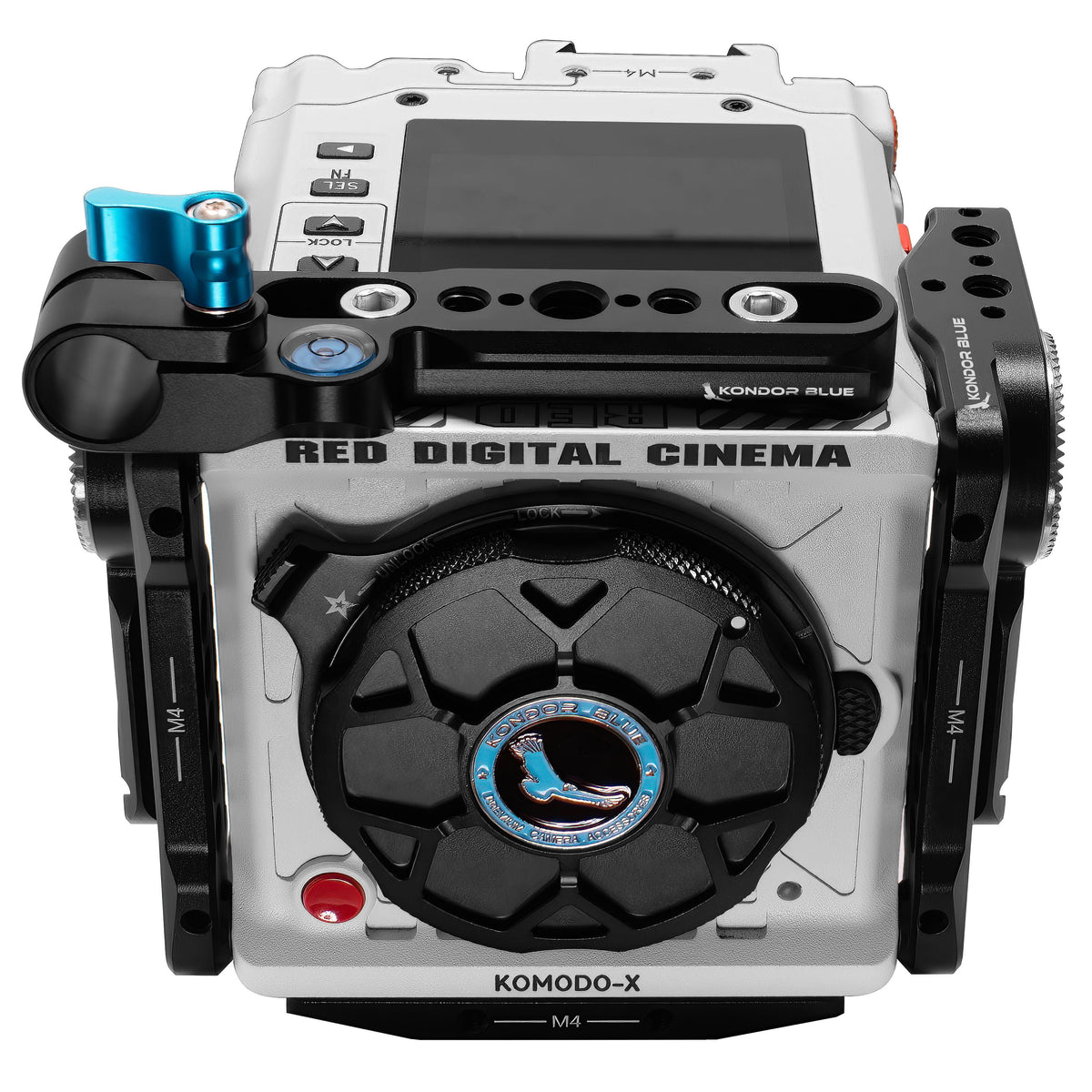 Kondor Blue RED KOMODO-X Cage with Top Handle Raven Black
