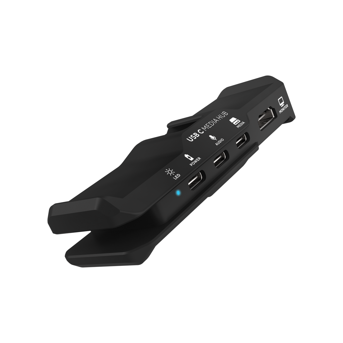 Kondor Blue USB-C Media Hub Raven Black