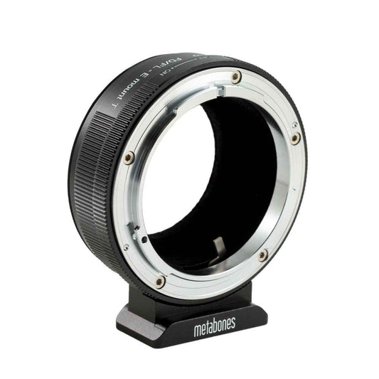 Metabones Canon FD / FL to Sony E-mount T Adapter (Black) with Tripod Foot