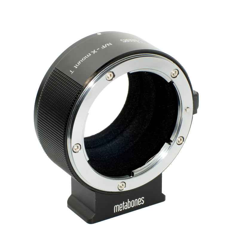 Metabones Nikon F to Fuji X-mount T Adapter (Black) with Tripod Foot