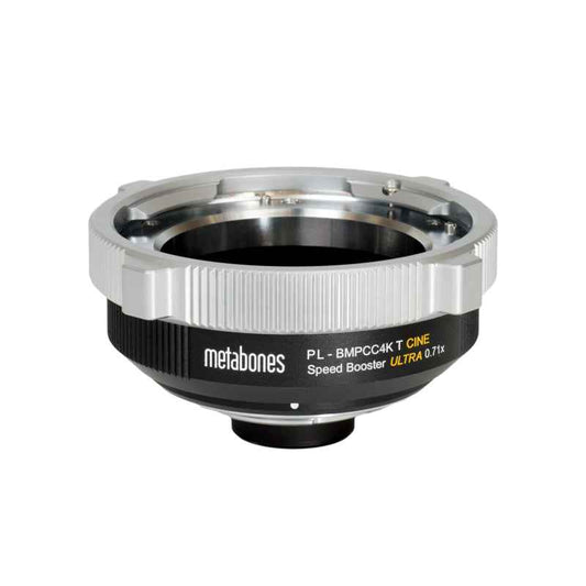 Metabones Nikon G to BMPCC4K T CINE Speed Booster ULTRA 0.71x Adapter (Black) with Tripod Foot