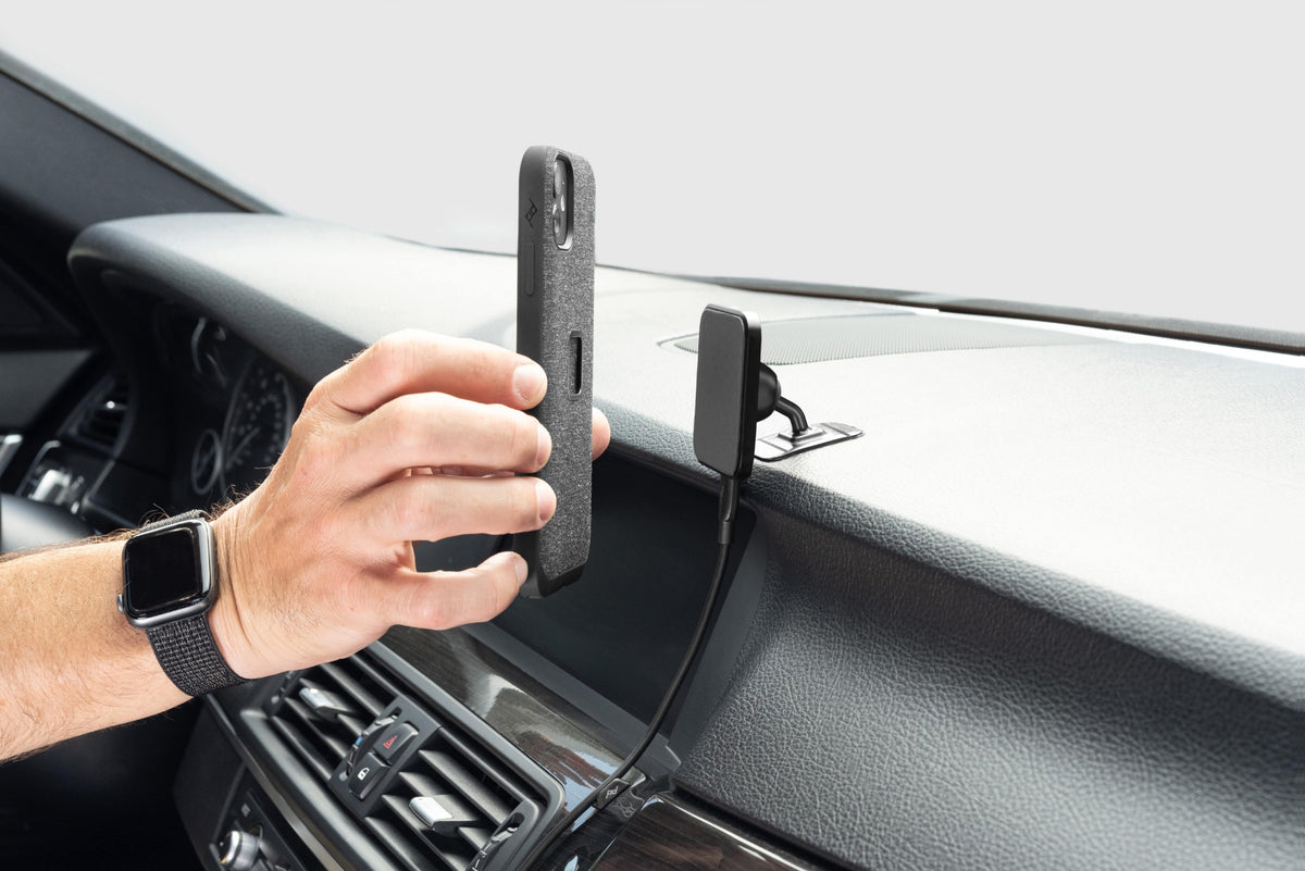 Peak Design Mobile Car Mount - VHB product detail and lifestyle image | Peak Design Australia | CameraHUB