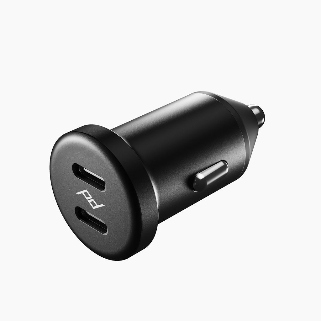 Peak Design Mobile Dual Car Power Adaptor - Black | Peak Design Australia