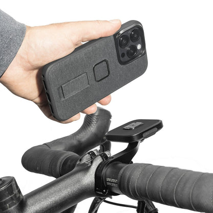 Peak Design Mobile Bike Mount Out Front v2 product detail and lifestyle image | Peak Design Australia | CameraHUB