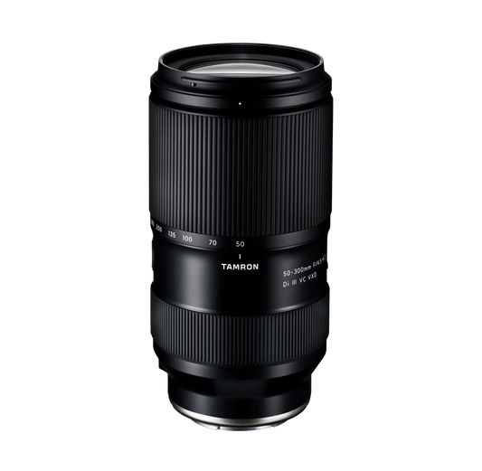 Tamron 50–300mm F/4.5–6.3 Di III VC VXD Lens for Sony E – official Tamron product image