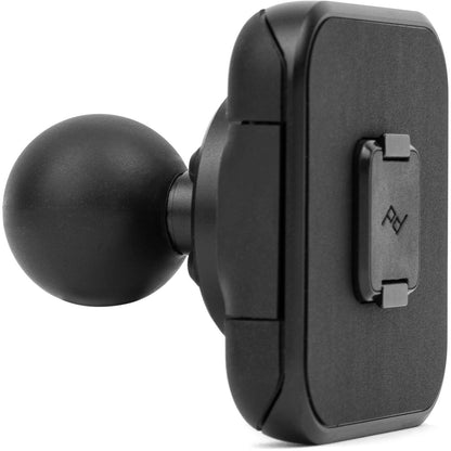 Peak Design Mobile Car Mount 20mm Ball Adaptor v2 - Qi2 Charging product detail and lifestyle image | Peak Design Australia | CameraHUB