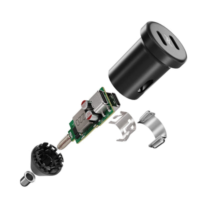 Peak Design Dual Car Power Adapter exploded product detail