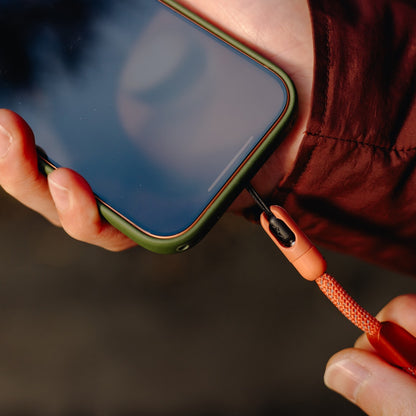 Peak Design Mobile Strap Adapter connected to Mobile Cuff