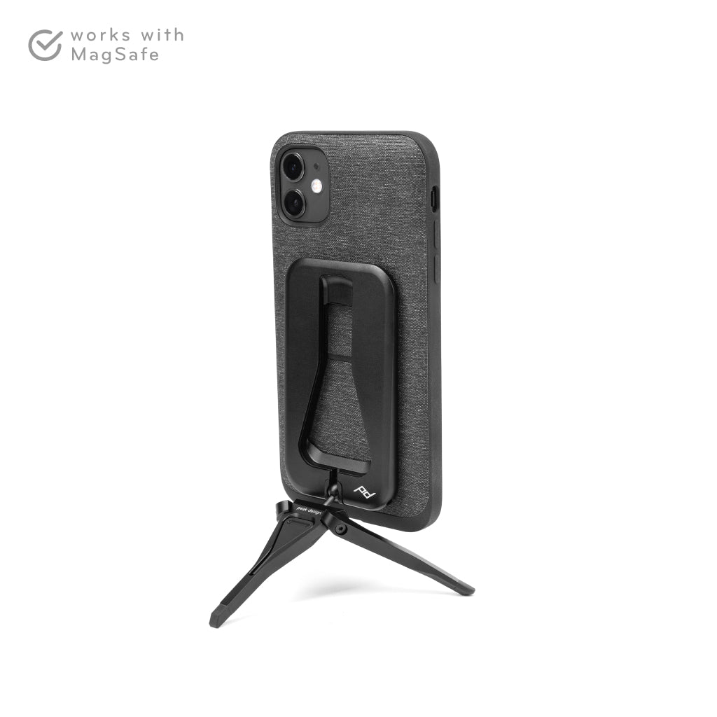 Peak Design Mobile Tripod portrait setup