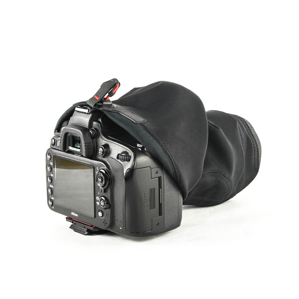 Peak Design Shell fitted to a camera