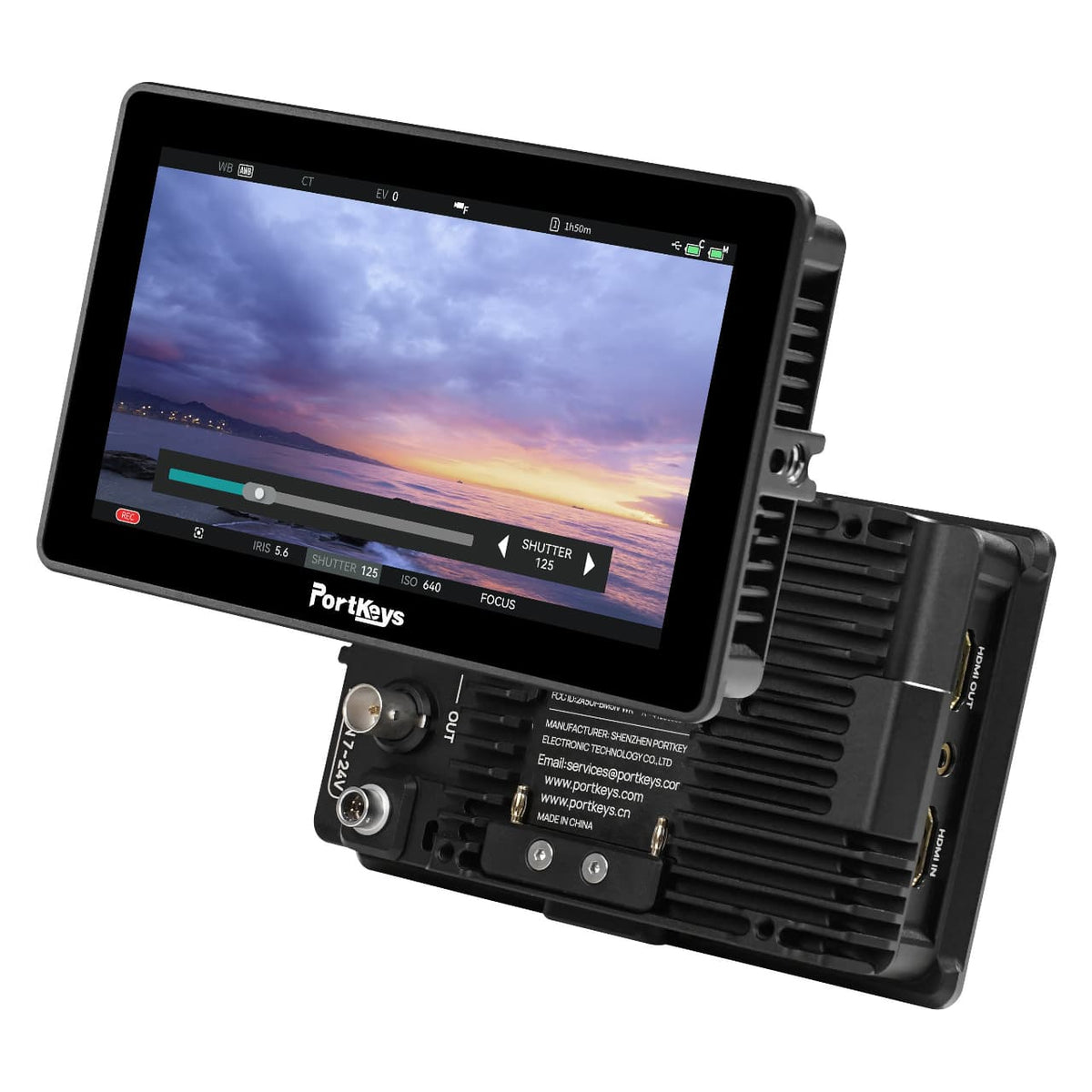 Portkeys BM5 IV 5.5-inch 2000-nit SDI HDMI camera control monitor