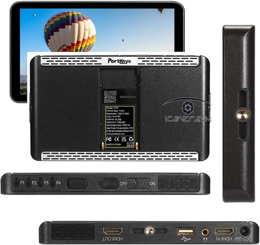 Portkeys LH7P 7-inch 1000-nit HDMI wireless camera control monitor