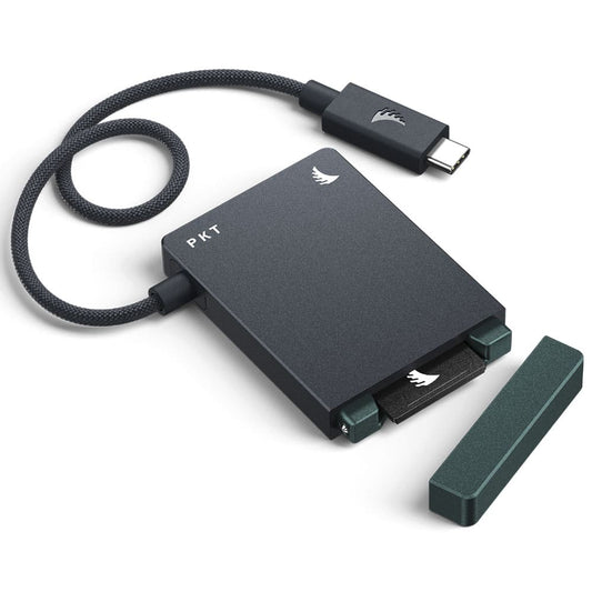 Angelbird Card Reader PKT SD with SD card and petrol cap