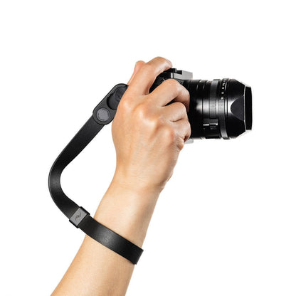 Peak Design Cuff Leather Camera Wrist Strap - Amber | Peak Design Australia