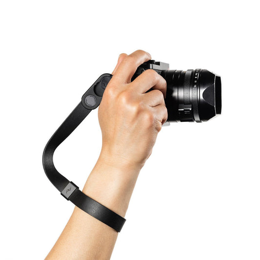 Peak Design Cuff Leather Camera Wrist Strap - Amber | Peak Design Australia